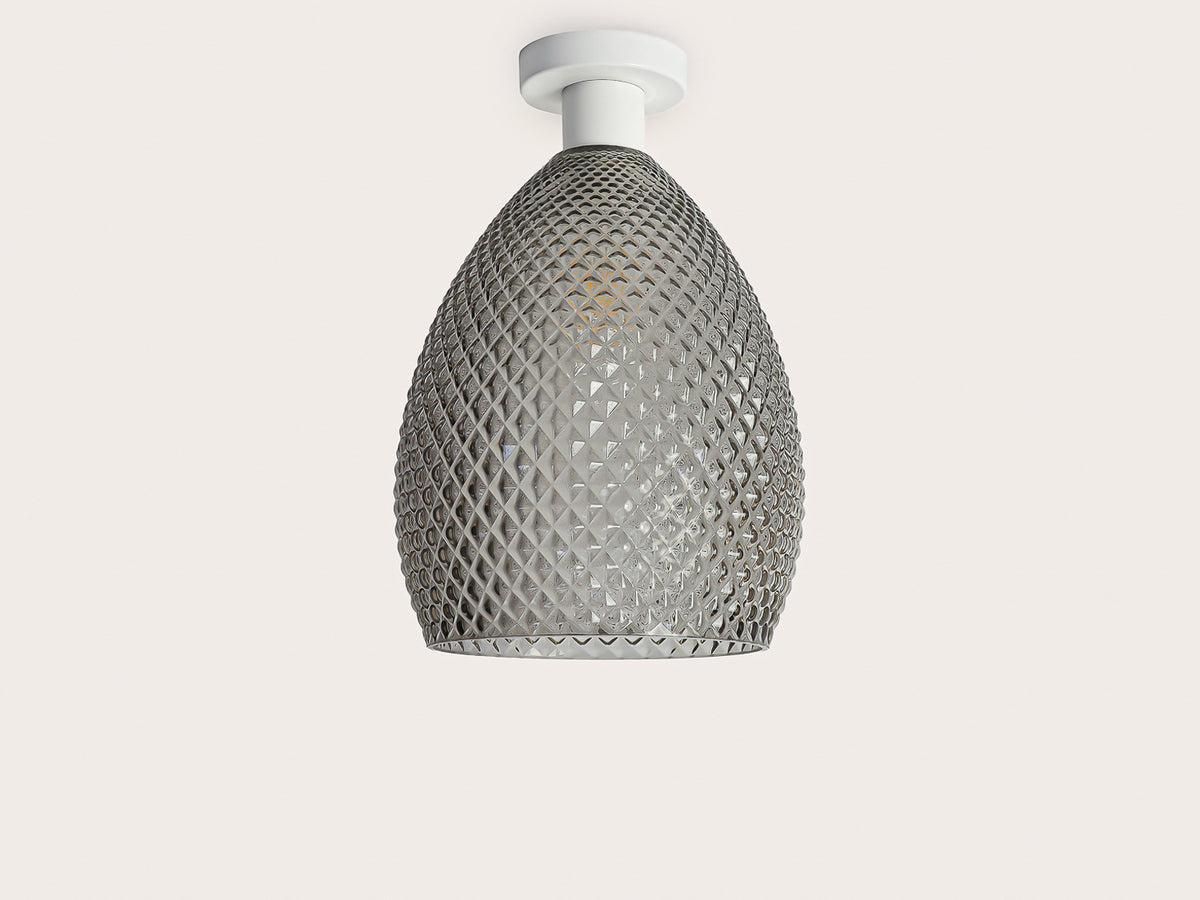 Fixed Fergus with Sage Glass Shade
