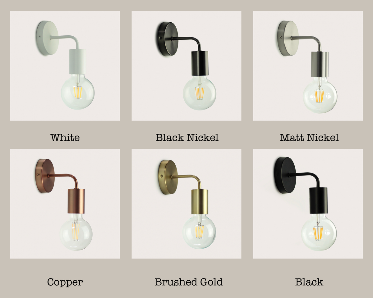 Fergus Bare Bulb Wall Light