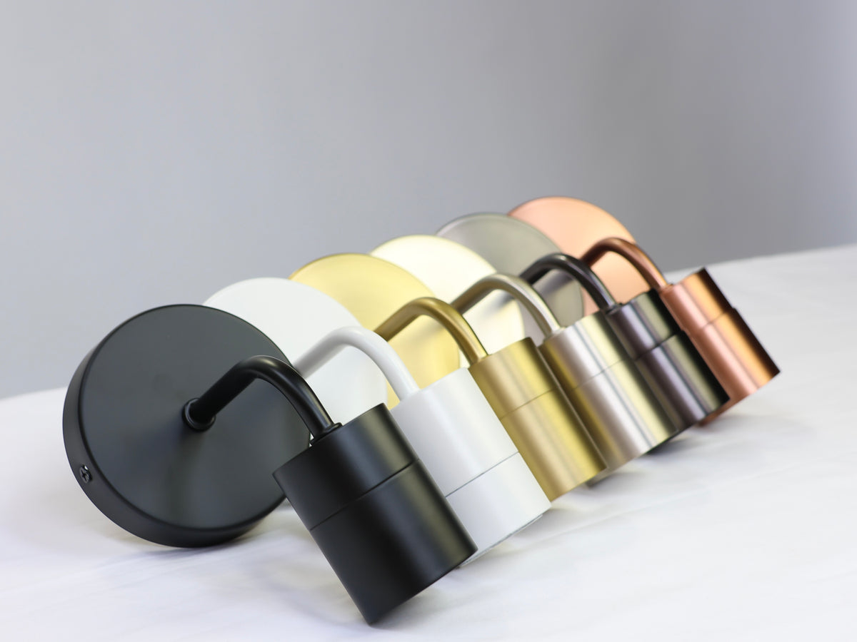 Fergus Wall Light with 14cm Glass Cloche