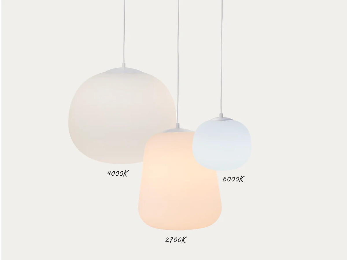 The Gang - Ollie Extra Large Opal Glass Pendant