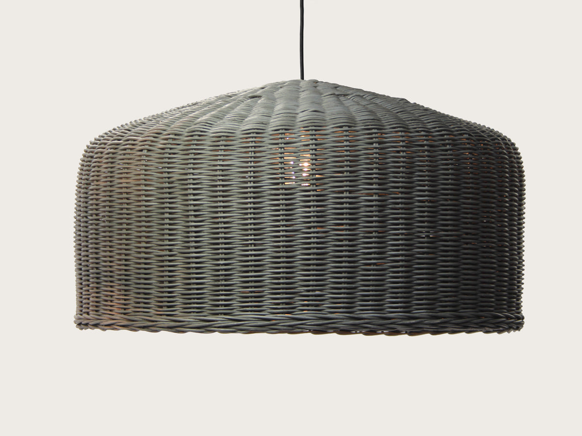 Coloured Rattan - Remi Wide Shade