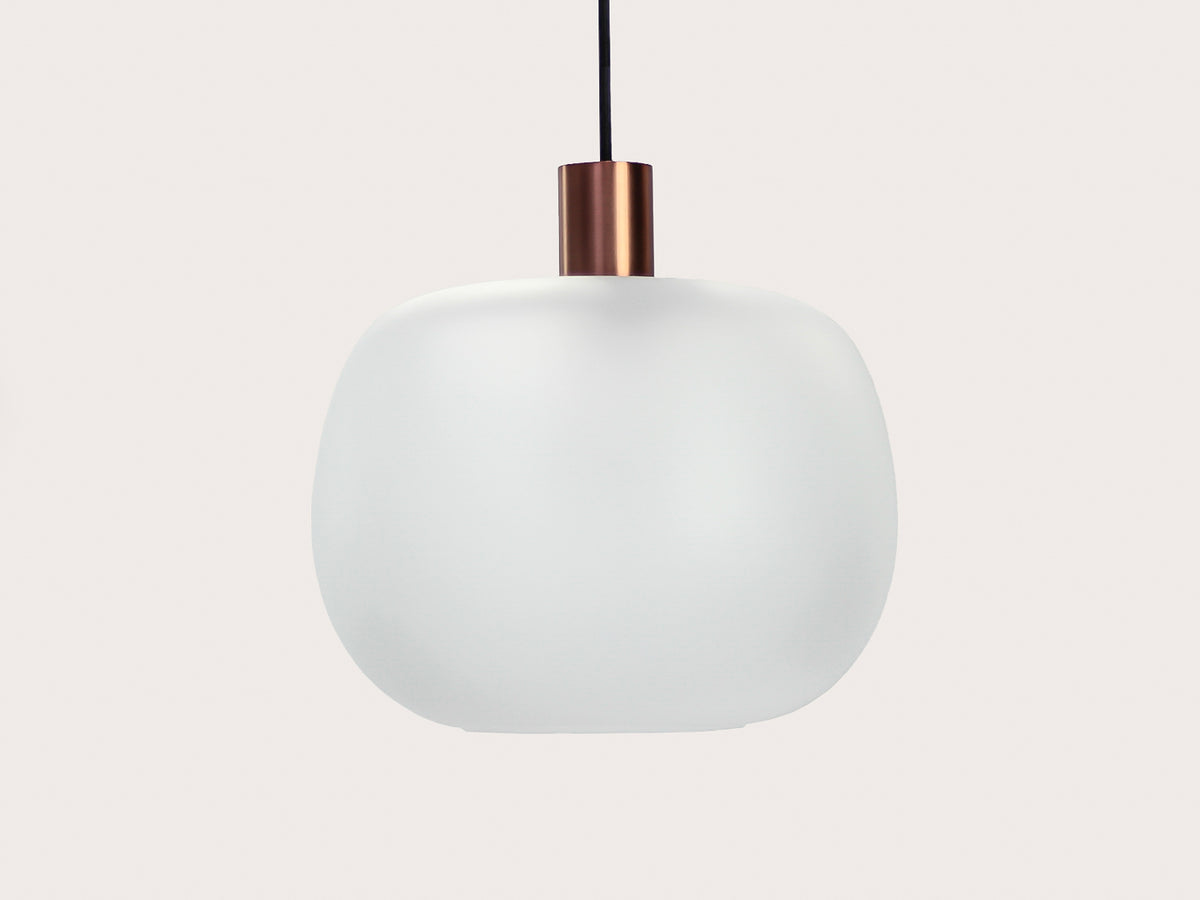 Hikari Frost Glass Fergus Pendant