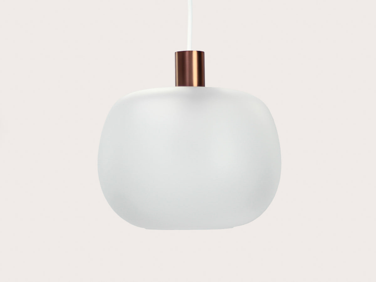 Hikari Frost Glass Fergus Pendant