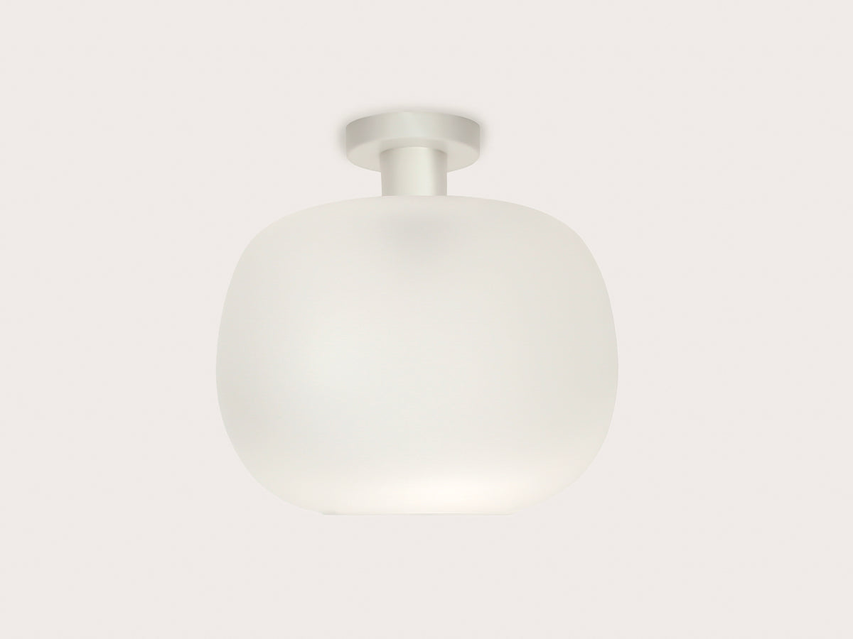 Fixed Fergus with Hikari Frost Glass Shade