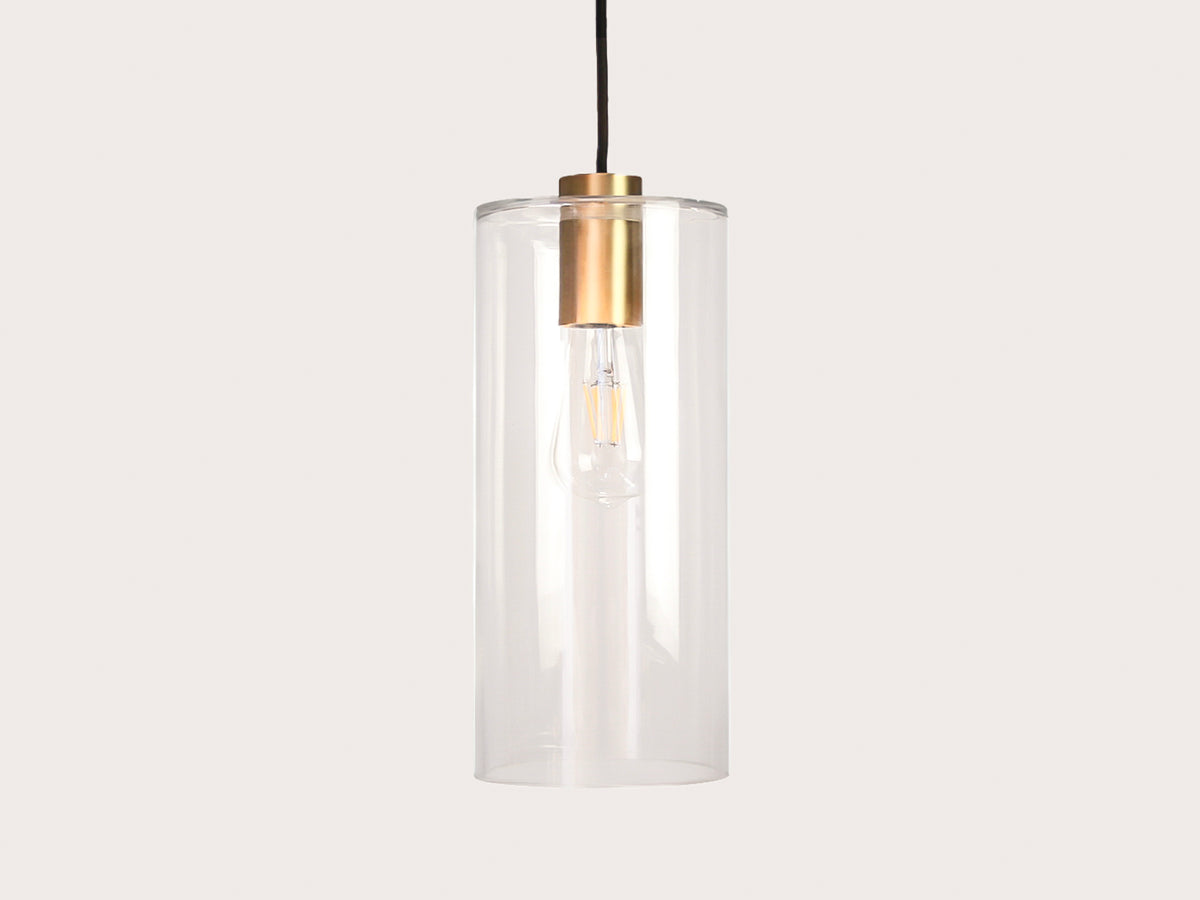 Indie Long Glass Fergus Pendant