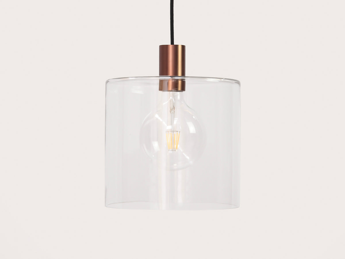 Indie Wide Glass Fergus Pendant