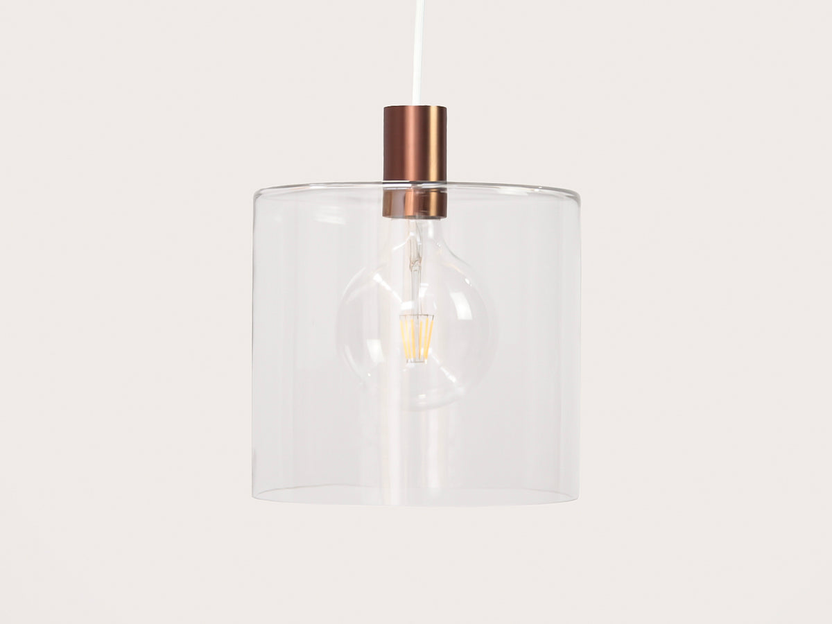 Indie Wide Glass Fergus Pendant