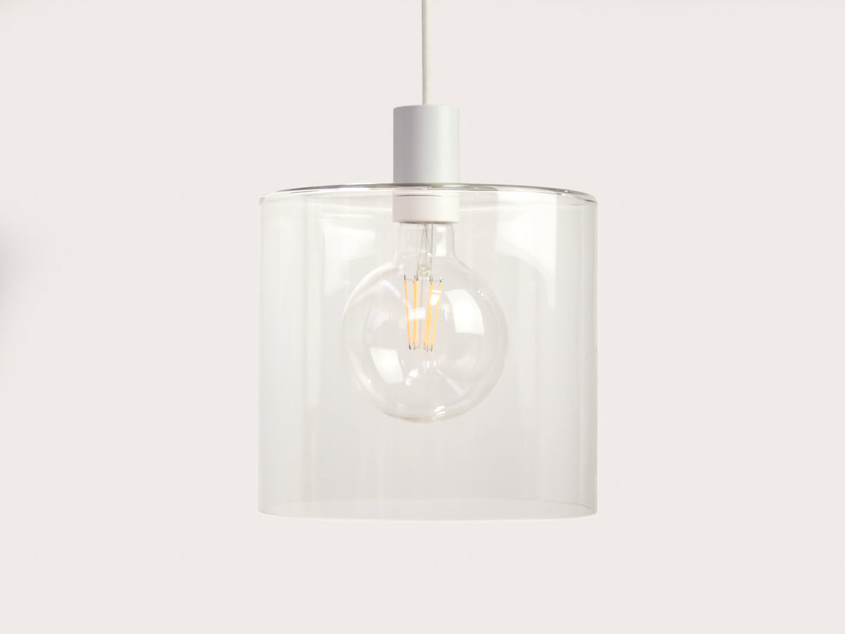 Indie Wide Glass Fergus Pendant