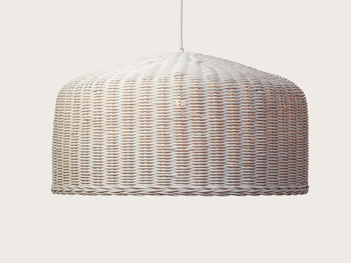 Coloured Rattan - Remi Wide Shade