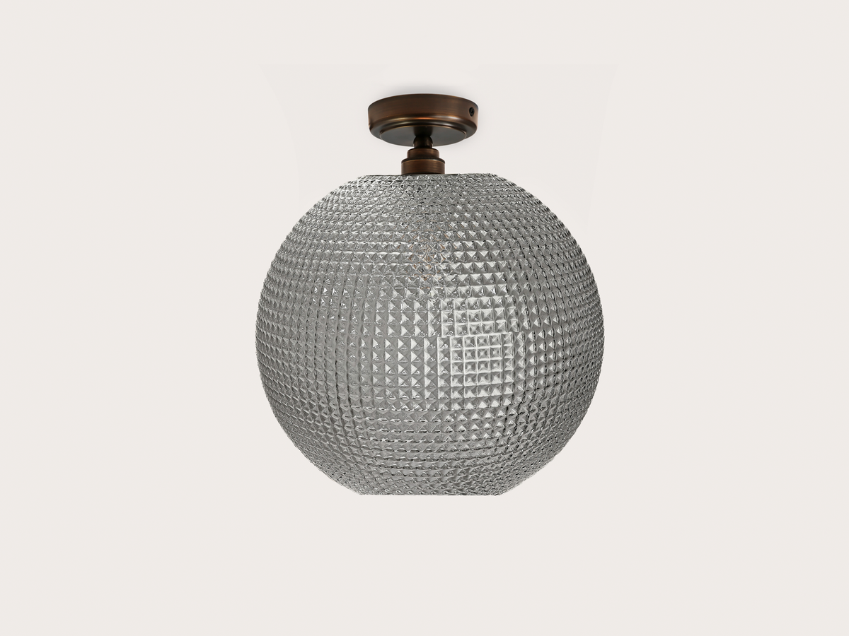 Fixed Arthur with Mr Ted Glass Shade