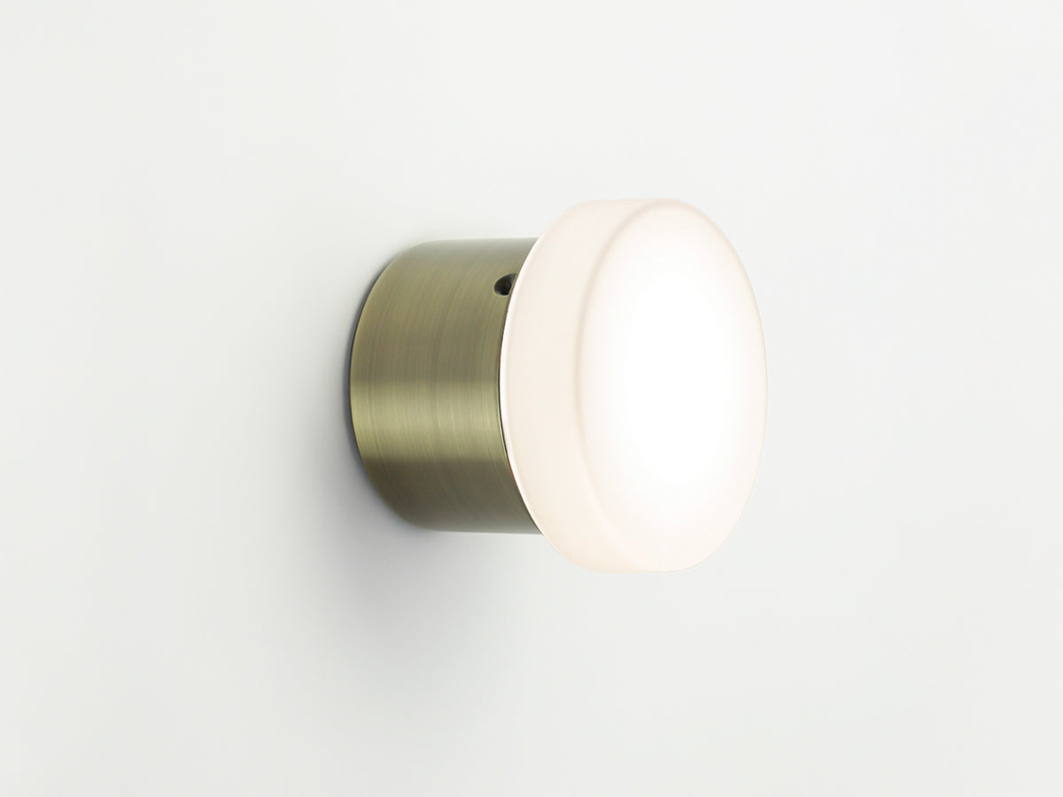 12cm Mr Button Ceiling/Wall Mount - IP44 rated