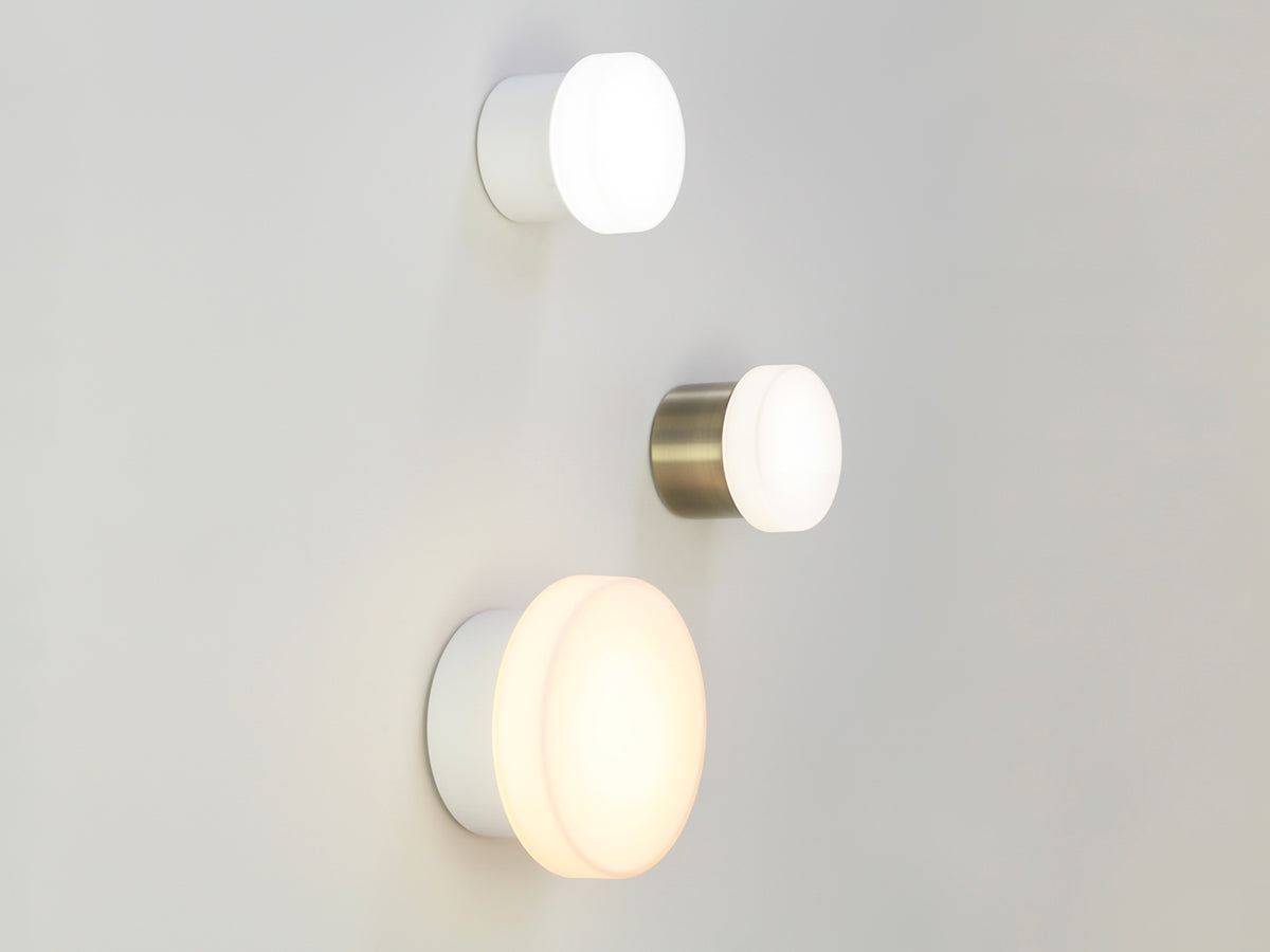 12cm Mr Button Ceiling/Wall Mount - IP44 rated