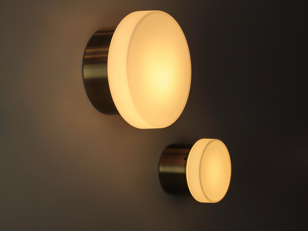 12cm Mr Button Ceiling/Wall Mount - IP44 rated