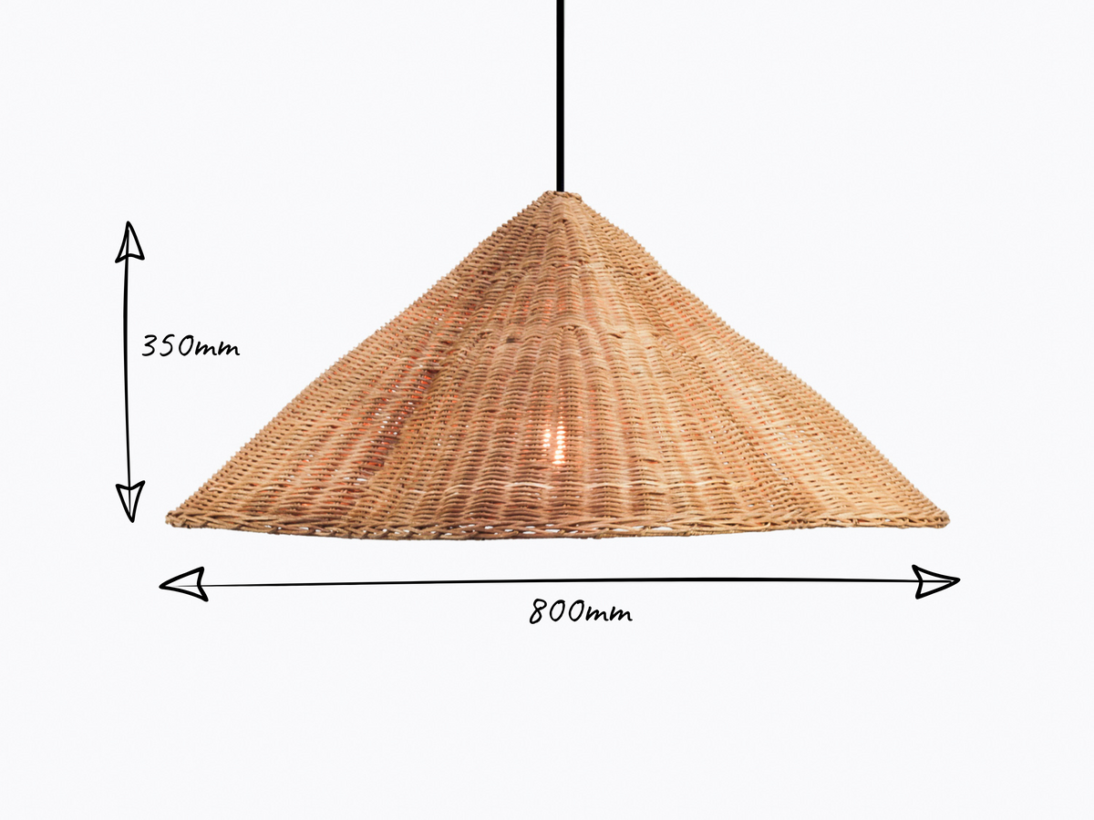 Rattan - Normandy Large Hanging Shade