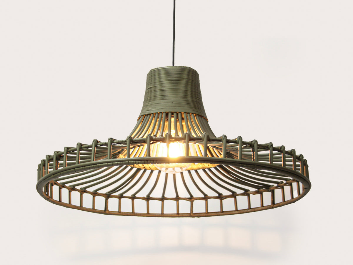 Coloured Rattan - 70cm Nuku Shade