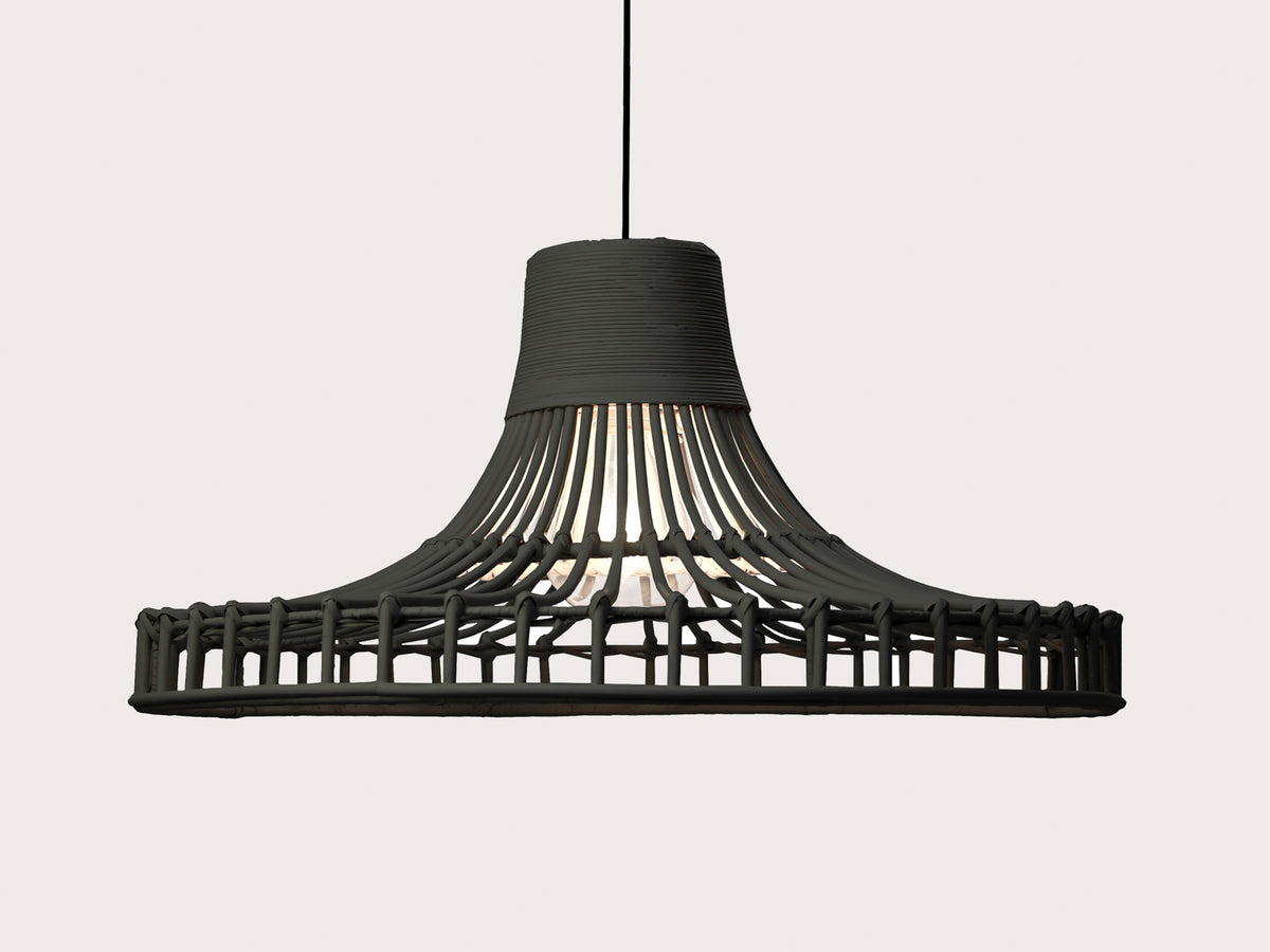 Coloured Rattan - 70cm Nuku Shade