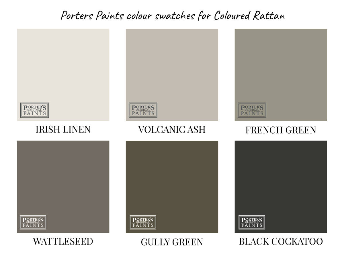 Coloured Rattan - Remi Wide Shade