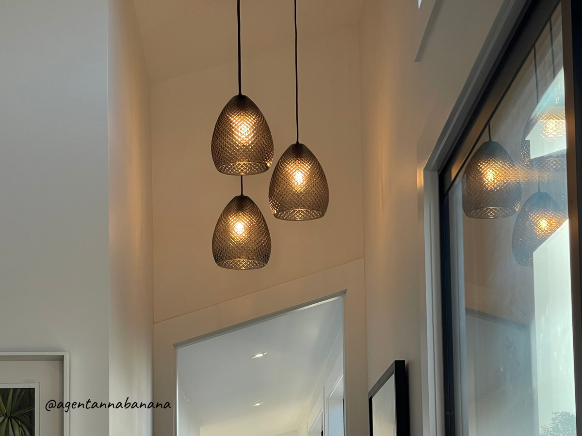 Sage Three Pendant Cluster
