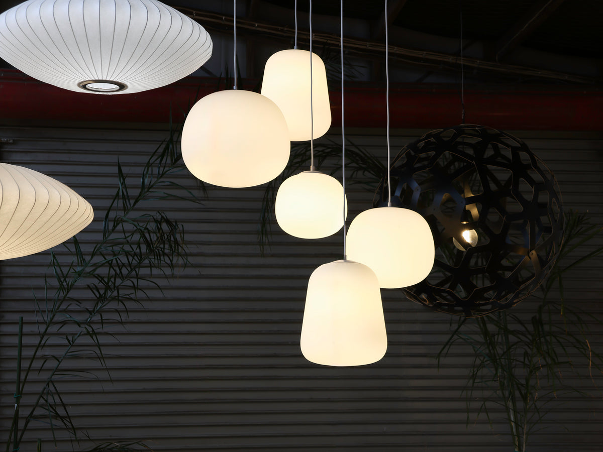 The Gang - Ollie Large Opal Glass Pendant