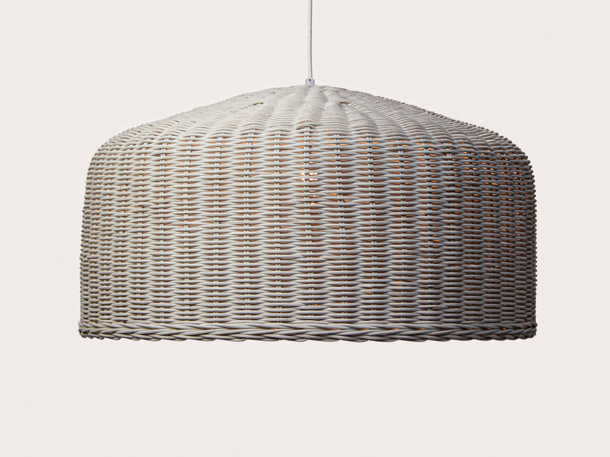 Coloured Rattan - Remi Wide Shade
