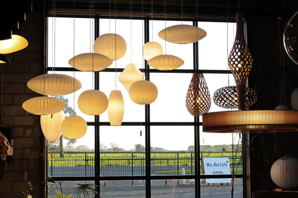 50cm Bubble Pear Pendant