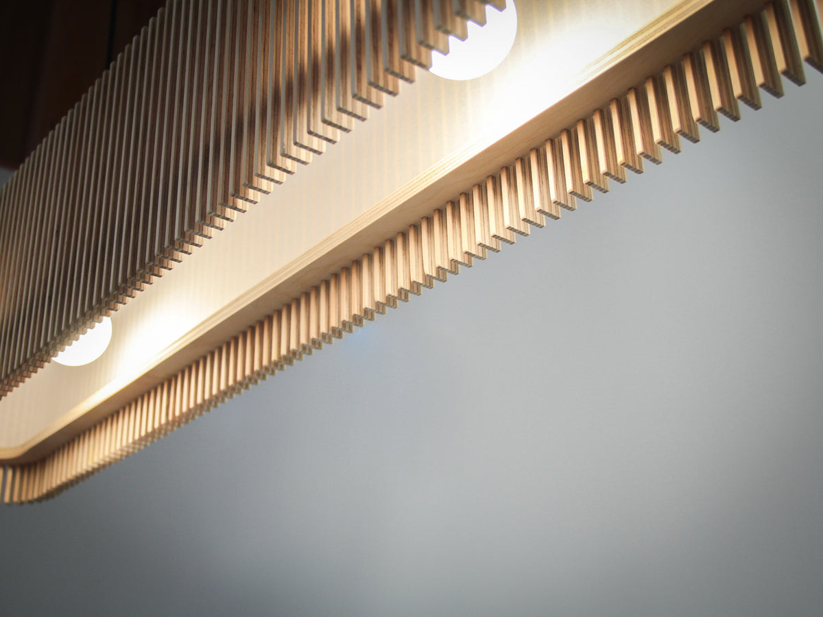 iO2 Slimline Rectangle Pendant - Medium