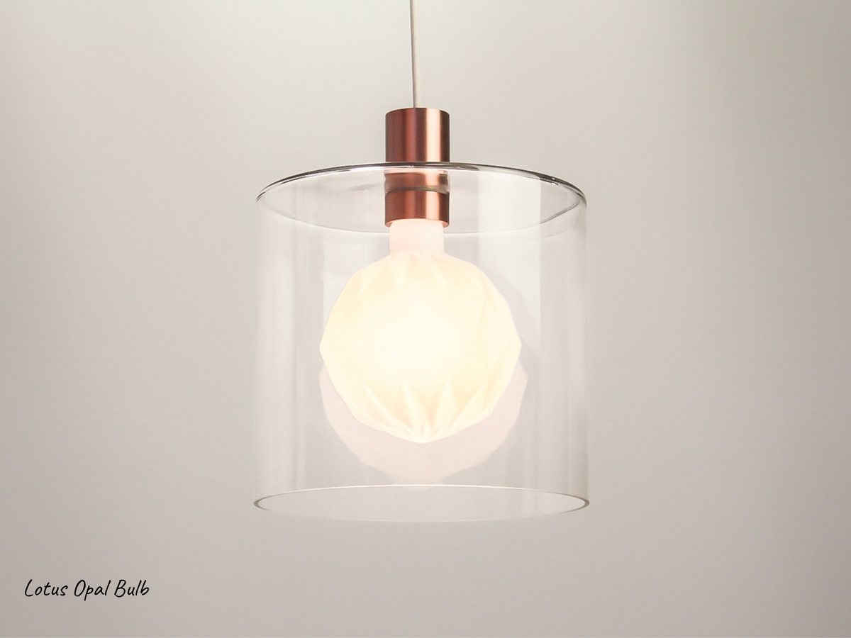 Indie Wide Glass Fergus Pendant