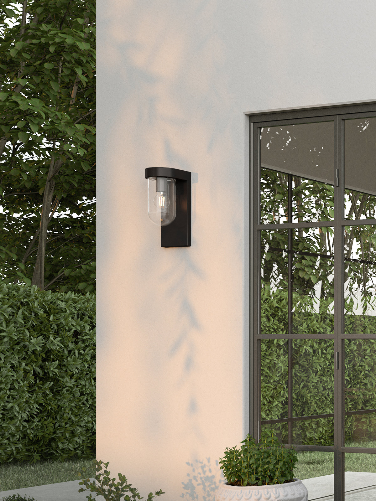 Tuva Outdoor Wall Light by Lighting Republic - IP44 rated