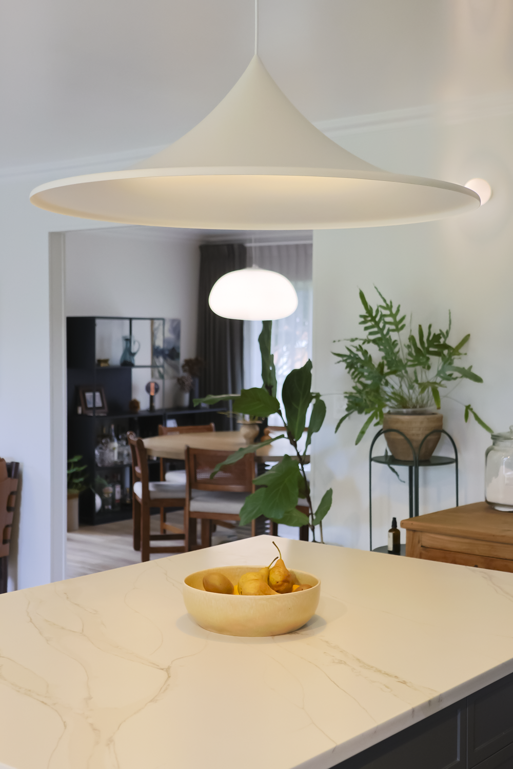 Reggie Opal Glass Pendant