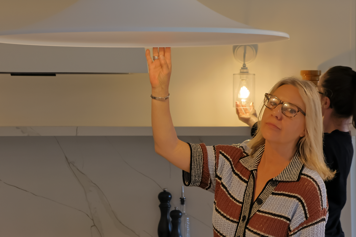 90cm Soho Metal Pendant