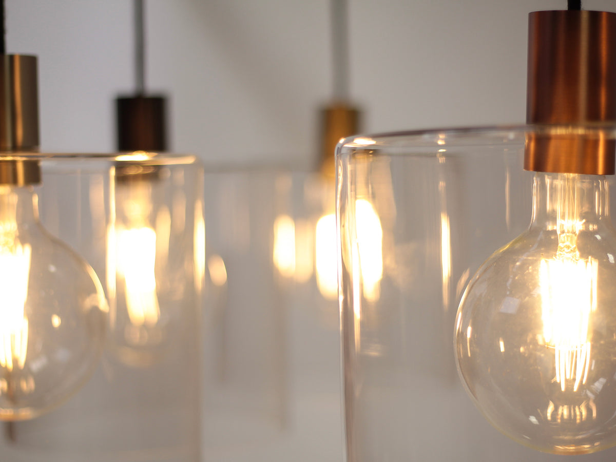 Indie Wide Glass Fergus Pendant