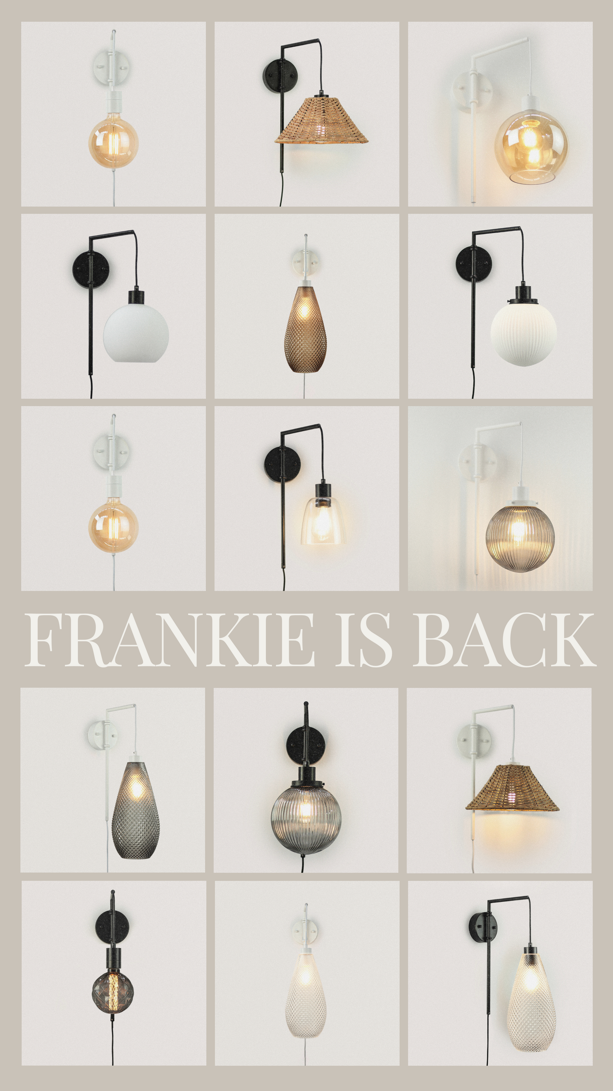 Style meets functionality with the Frankie Swing Arm Wall Light