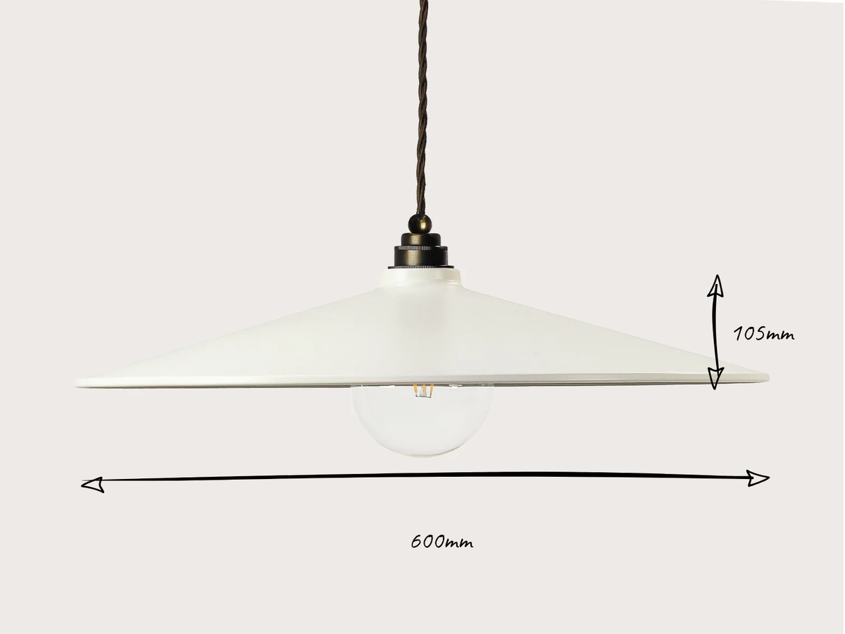 60cm Metal Shade Arthur Pendant
