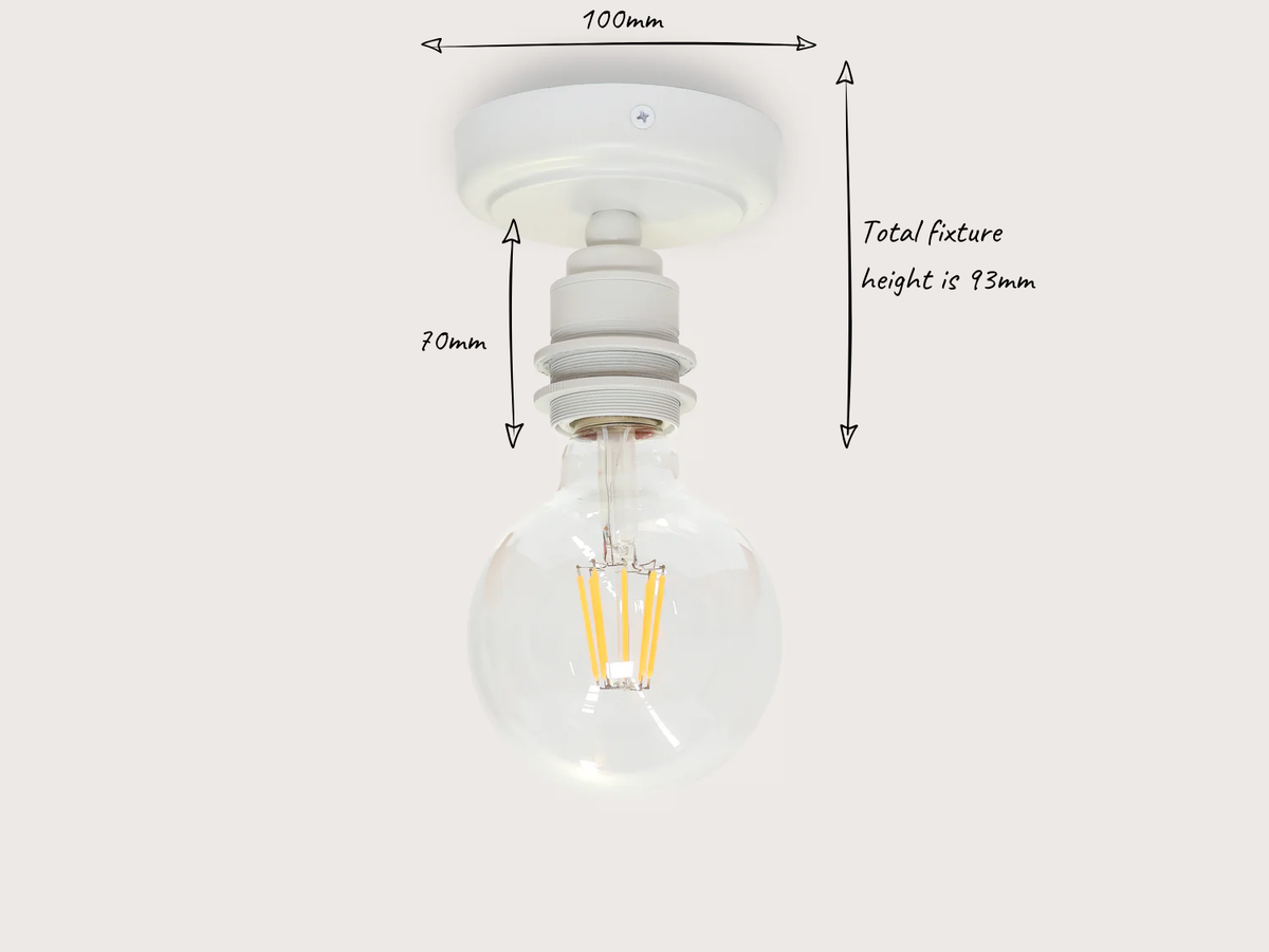 Fixed Arthur Bare Bulb Pendant