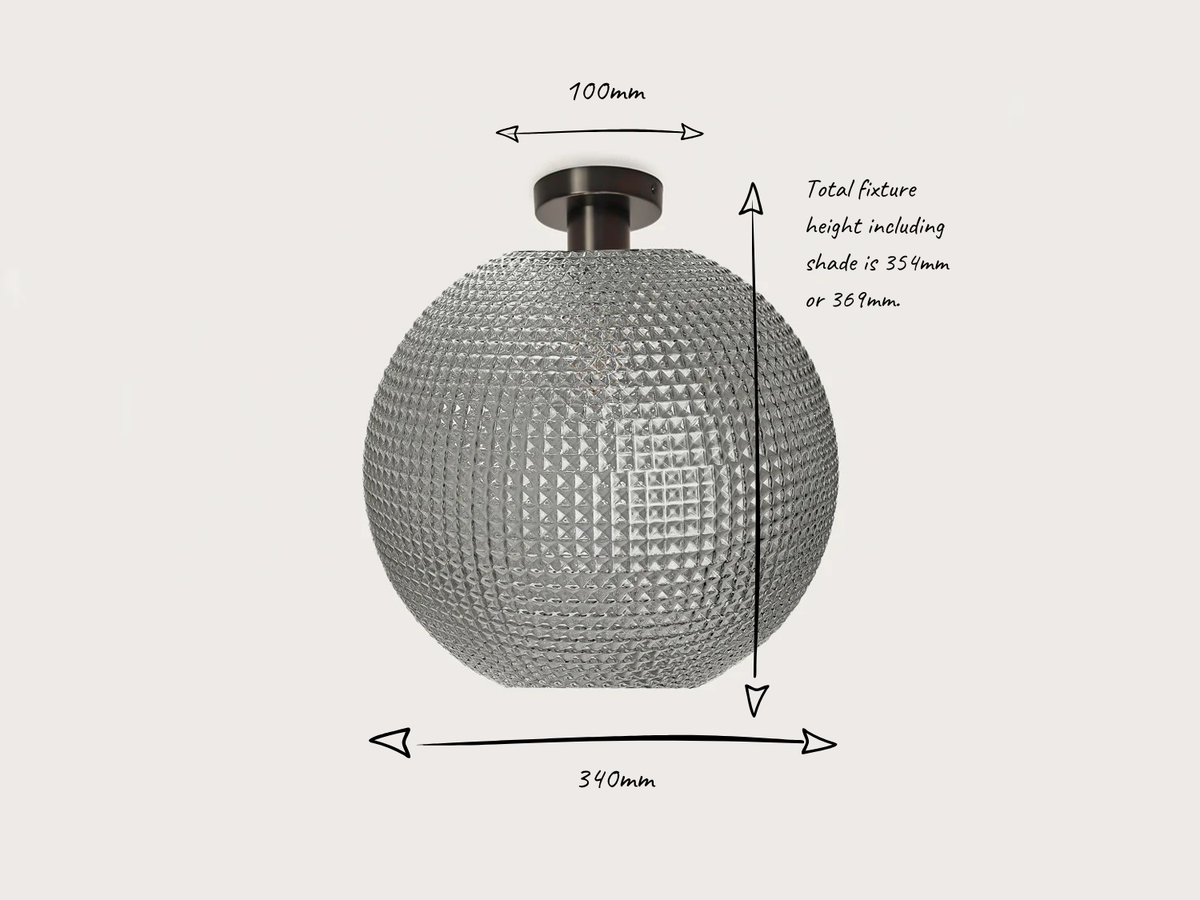 Fixed Fergus with Mr Ted Glass Shade