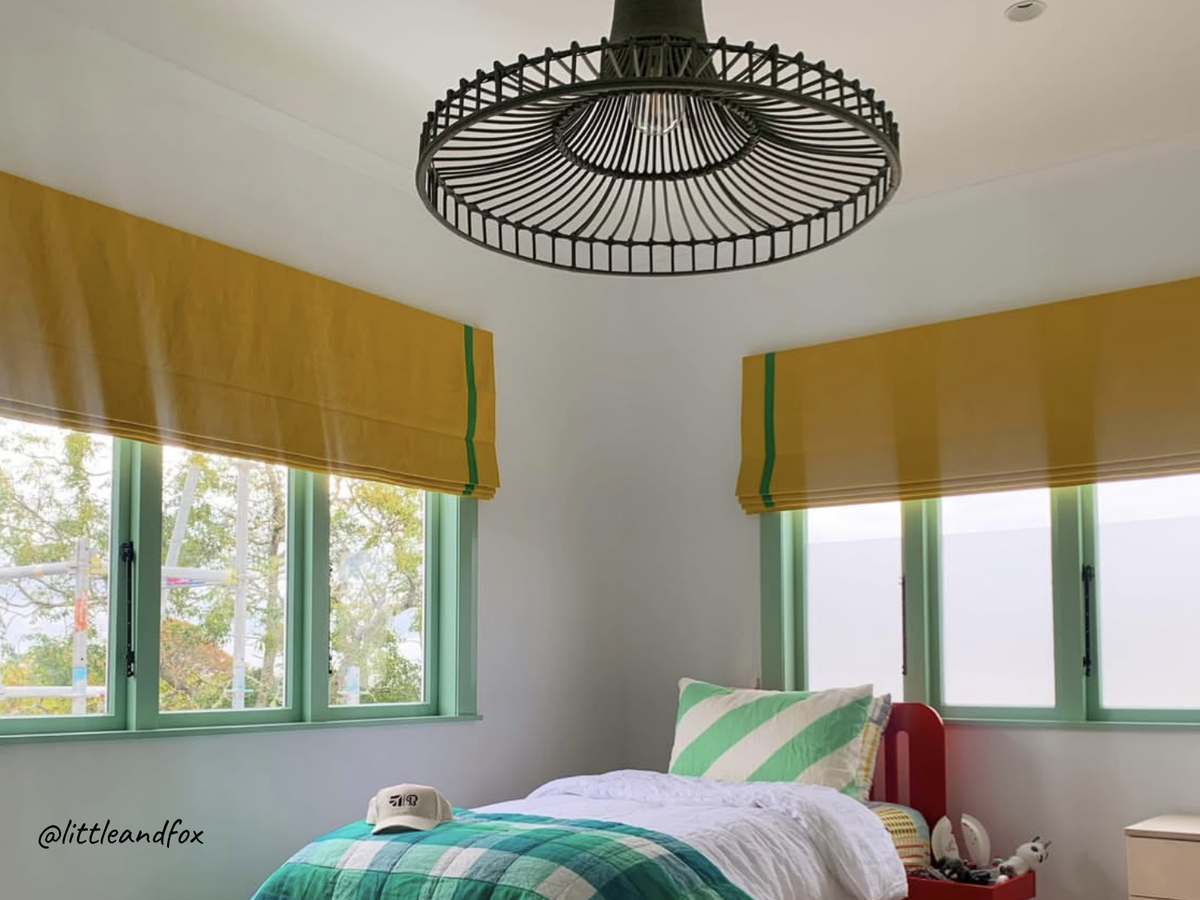 Coloured Rattan - 100cm Nuku Shade