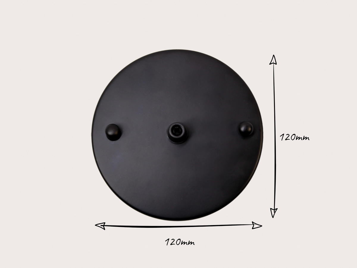 120mm Double Insulated Ceiling Rose