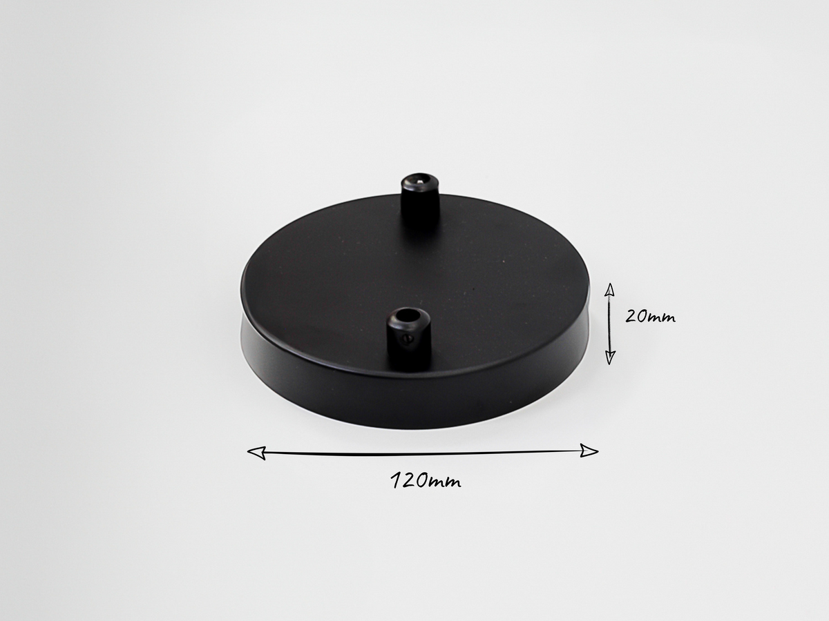 120mm Ceiling Rose with multiple outlets