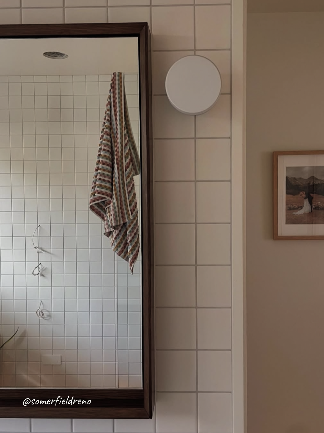 12cm Mr Button Ceiling/Wall Mount - IP44 rated