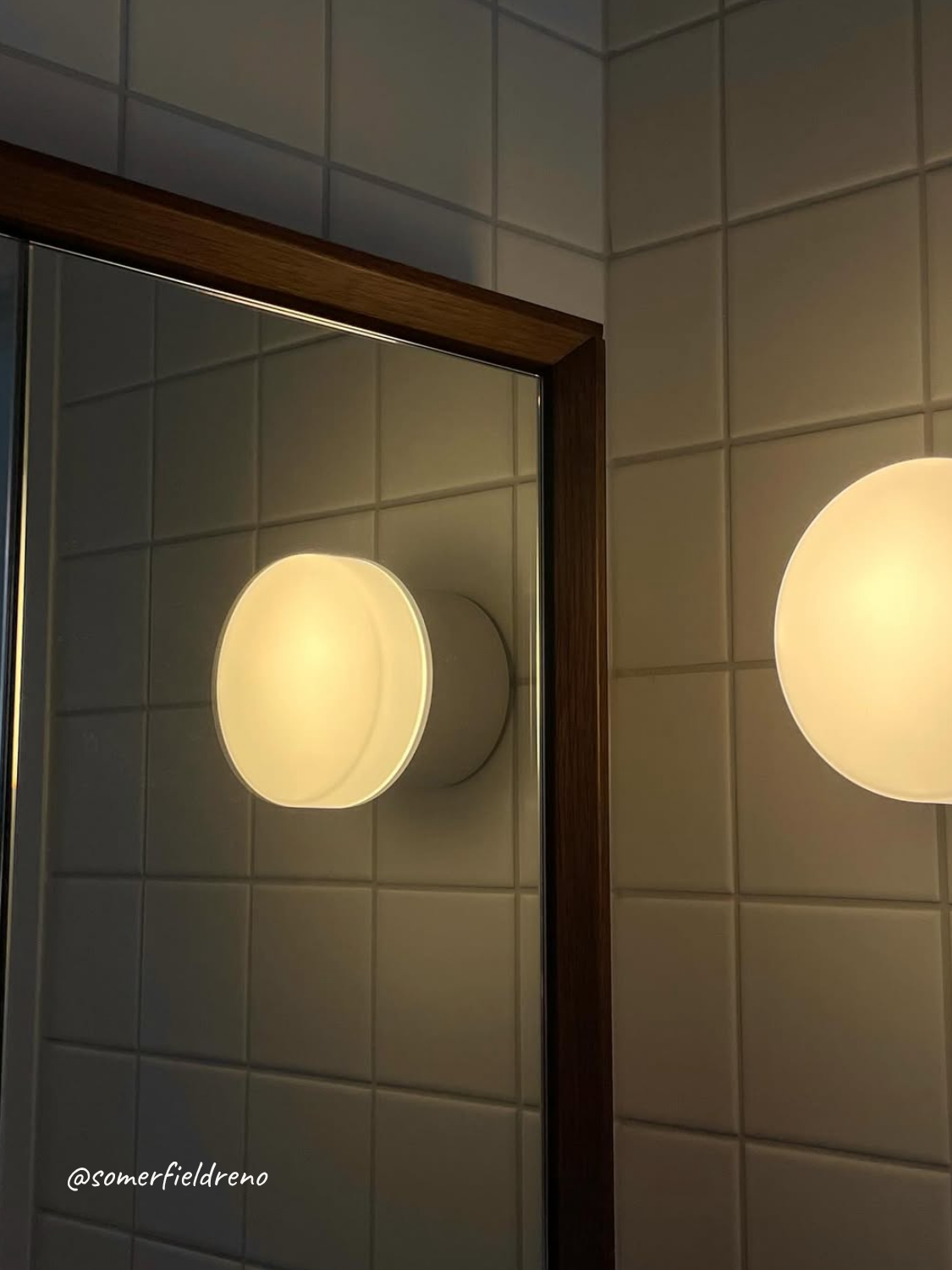 12cm Mr Button Ceiling/Wall Mount - IP44 rated