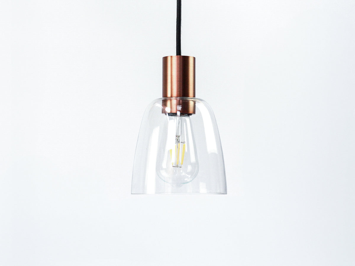 14cm Glass Cloche Fergus Pendant