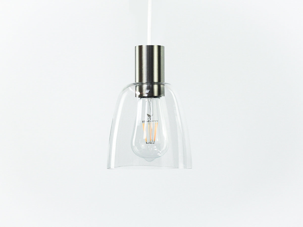 14cm Glass Cloche Fergus Pendant