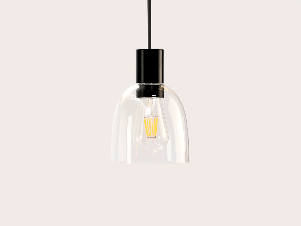 14cm Glass Cloche Fergus Pendant