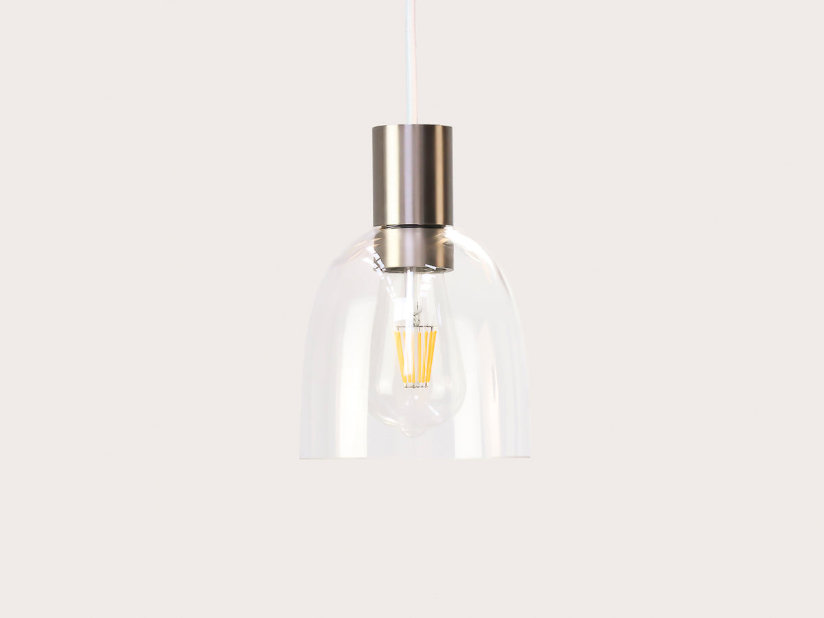 14cm Glass Cloche Fergus Pendant