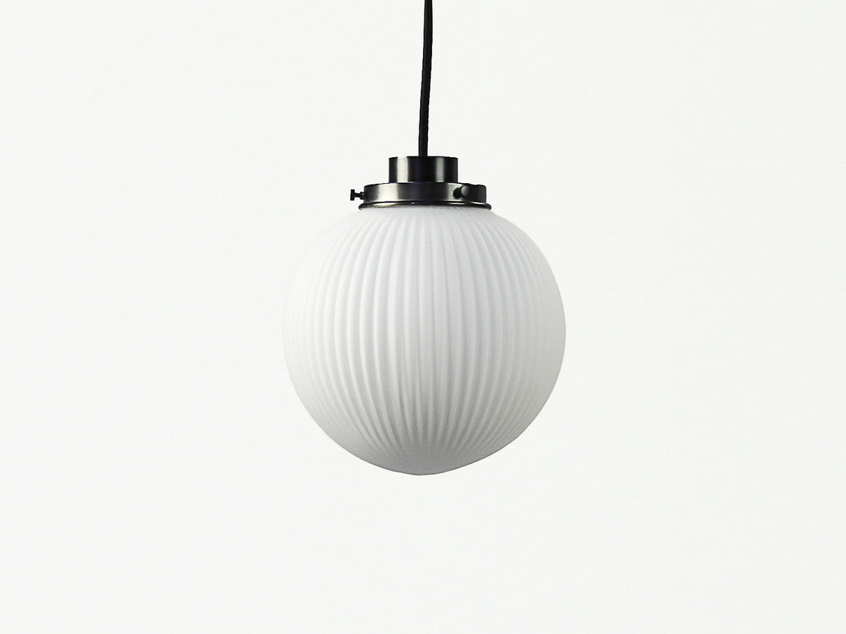 Alfie 20cm Opal Glass Pendant