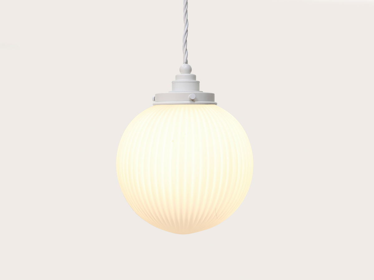 Alfie 20cm Opal Glass Arthur Pendant