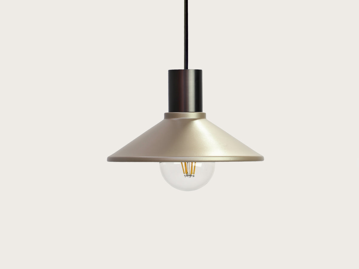 Coloured 22cm Metal Shade Fergus Pendant - LIMITED EDITION
