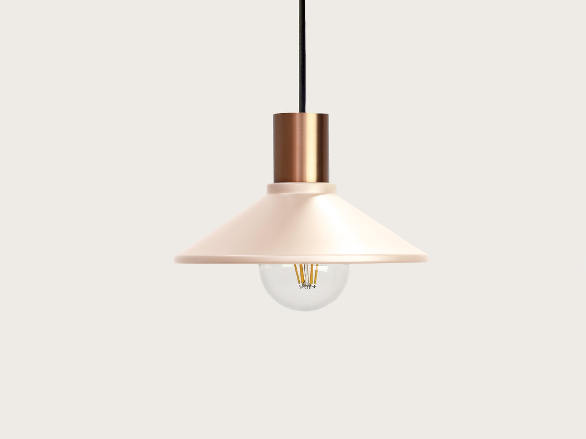 Coloured 22cm Metal Shade Fergus Pendant - LIMITED EDITION