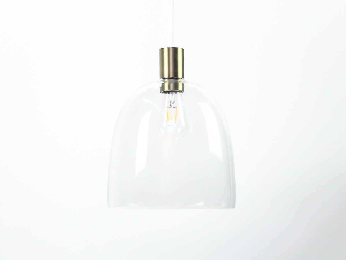 25cm Glass Cloche Fergus Pendant