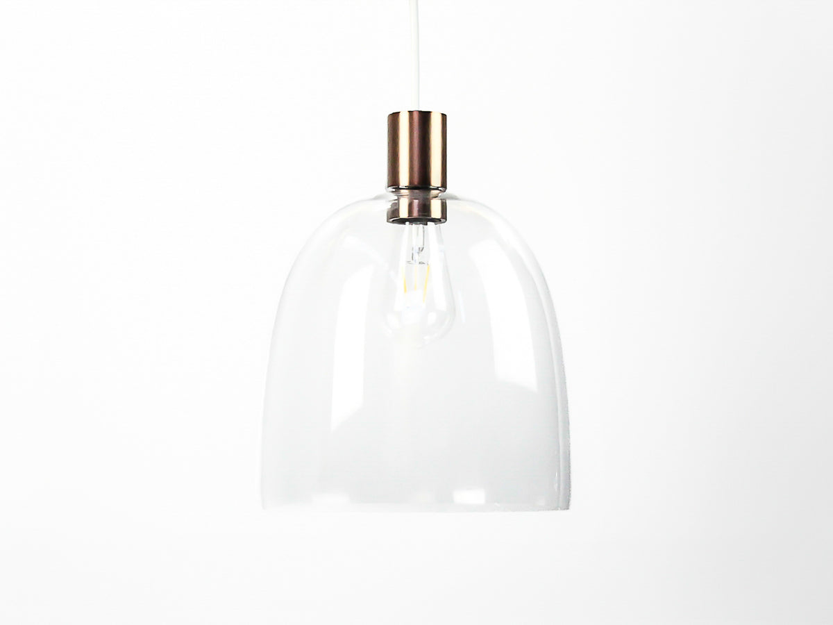 25cm Glass Cloche Fergus Pendant